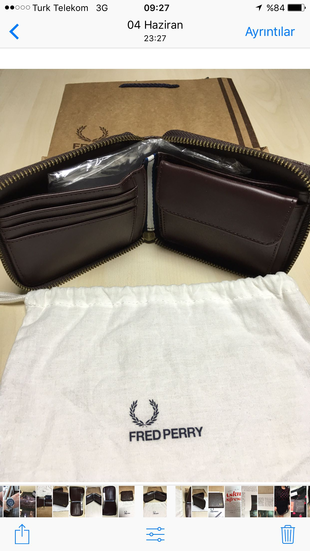 Fred Perry FRED PERRY BOX WALLET 