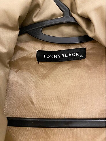 xl Beden Tony black bej oversize kadın mont