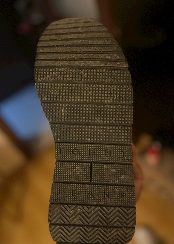 Beyaz erkek Spor Ayakkabı - Dolgu Topuklu, Cırtlı - Görsel 7