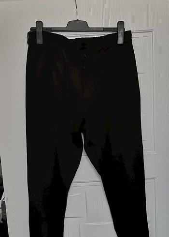 Erkek Siyah Regular Fit Rahat Pantolon - Görsel 4