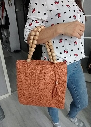 Hasır çanta 