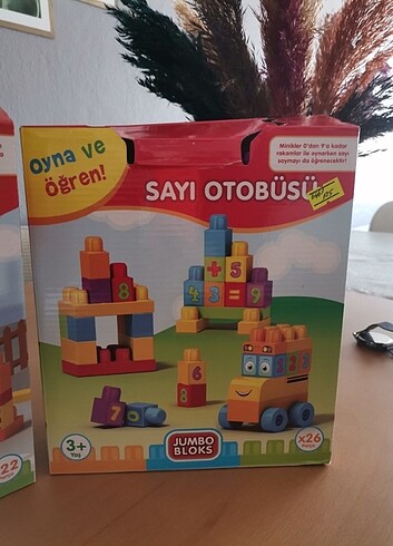 Fisher Price İkili jumbo lego