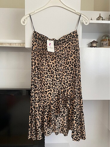Leopar desen etek