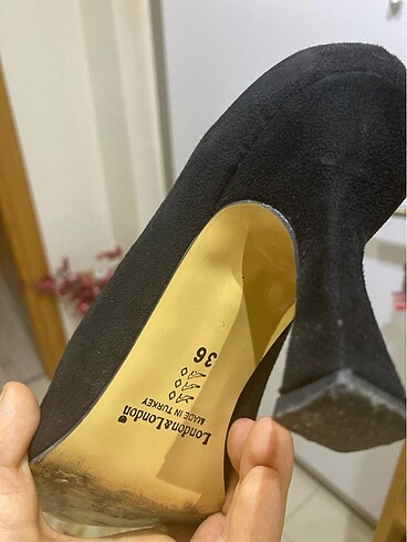 36 Beden siyah Renk Siyah ayakkabı