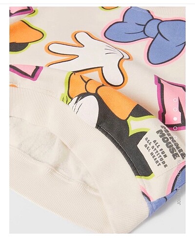 Zara Minni mouse disney takım