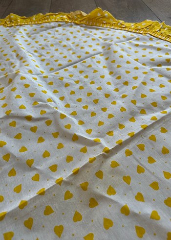 Vintage Yuvarlak Masa Örtüsü - Görsel 8