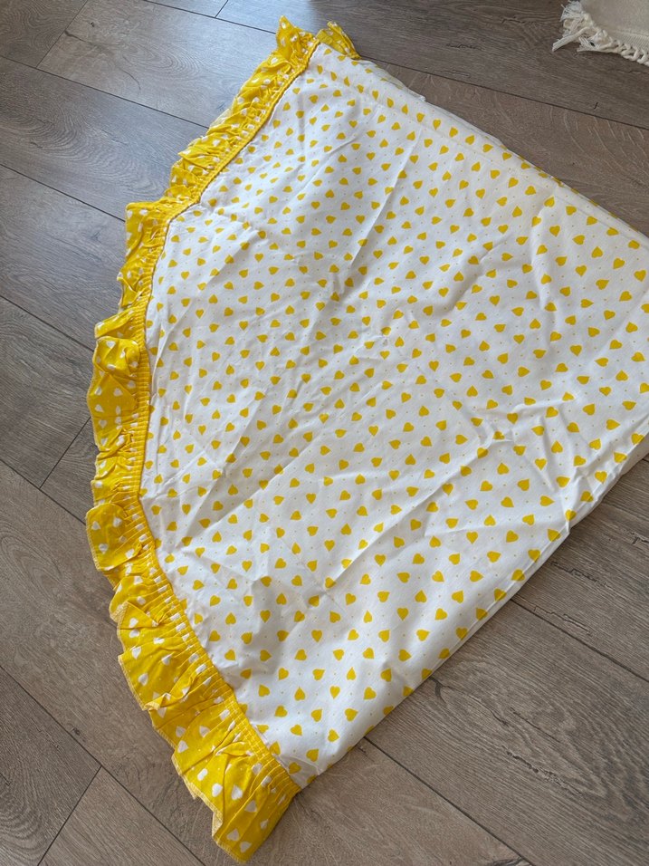 Vintage Yuvarlak Masa Örtüsü - Görsel 2