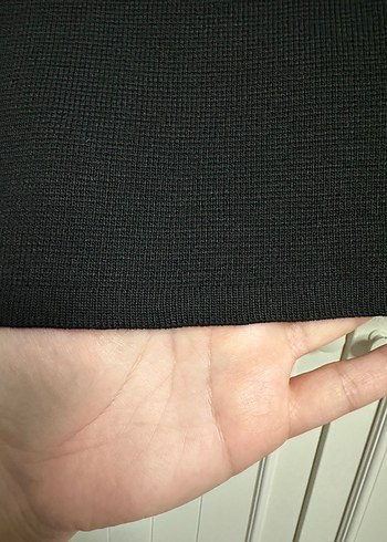 Siyah Triko Etek - Görsel 3