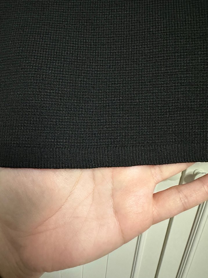 Siyah Triko Etek - Görsel 3