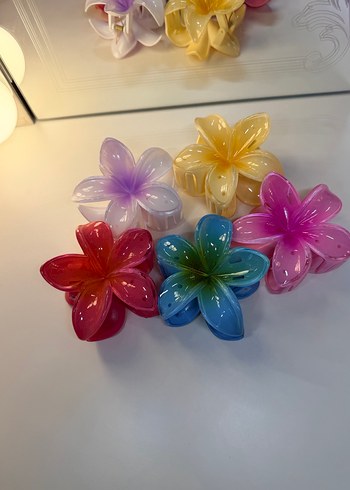 Büyük Boy Çiçek Toka (5 Adet) - Görsel 9