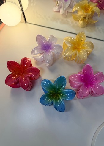 Büyük Boy Çiçek Toka (5 Adet) - Görsel 8