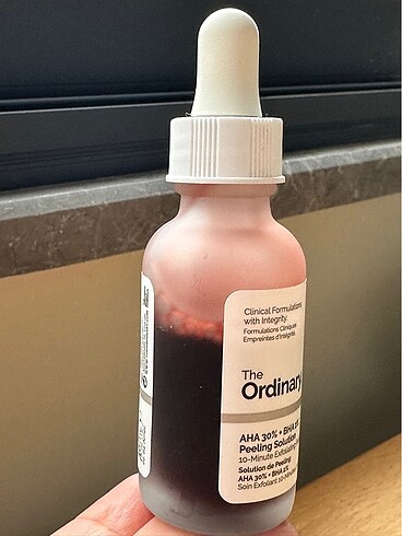 Beden The Ordinary AHA + BHA Peeling Solition