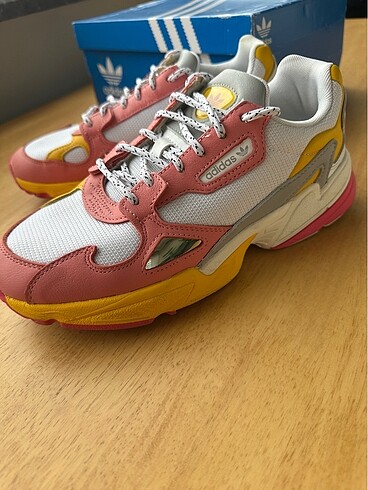 40 Beden çeşitli Renk Adidas Falcon W Turuncu Spor Ayakkabı