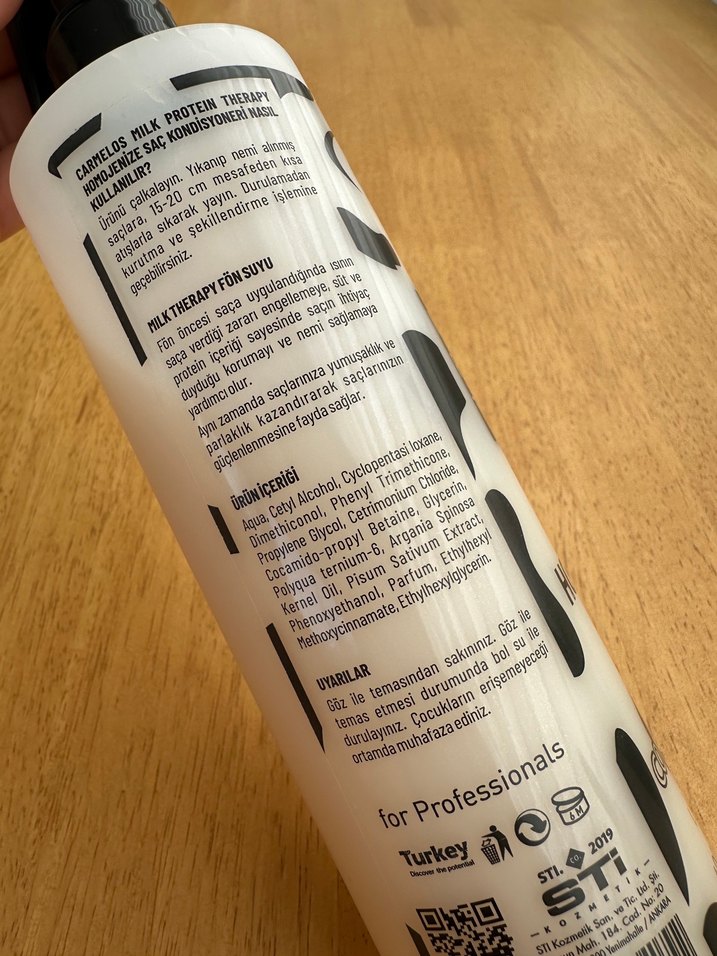 Carmelos Süt Proteinli Saç Kremi 400 ml - Görsel 3