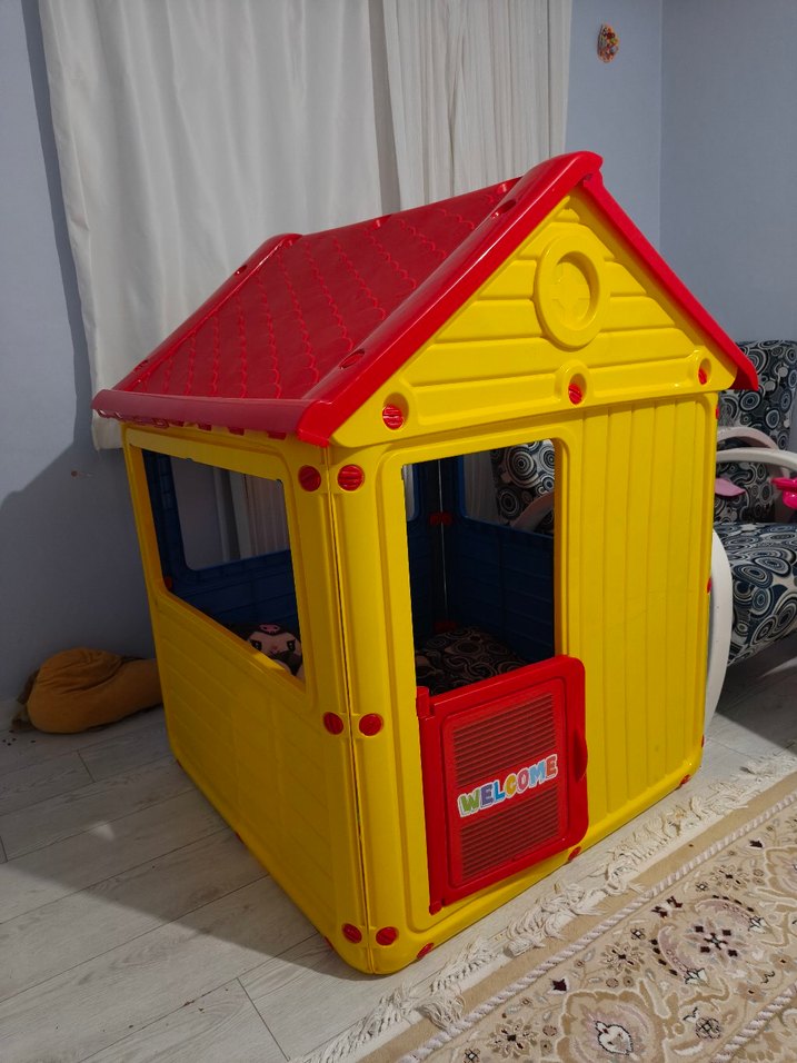 Renkli Çocuk Oyun Evi - Görsel 4