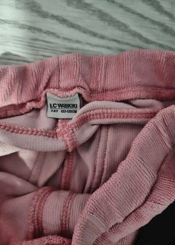 Kız Çocuk Elastik Kumaş pantolon - Görsel 3