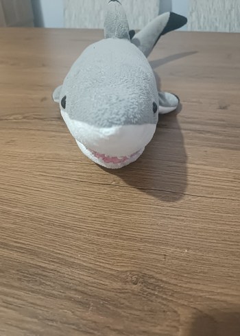  Beden Renk Gri Köpekbalığı Peluş Oyuncak