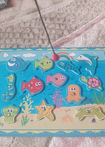 Fisher Price Renkli Balık Tutma Oyunu