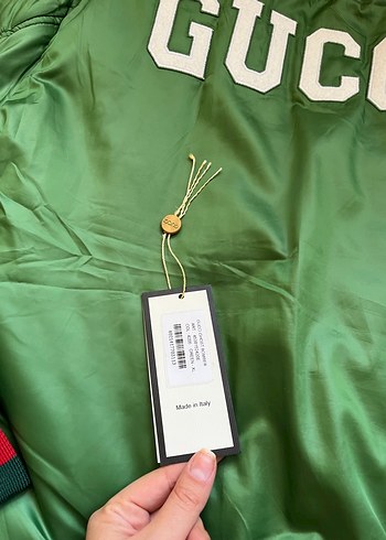 Gucci Yeşil marka mont