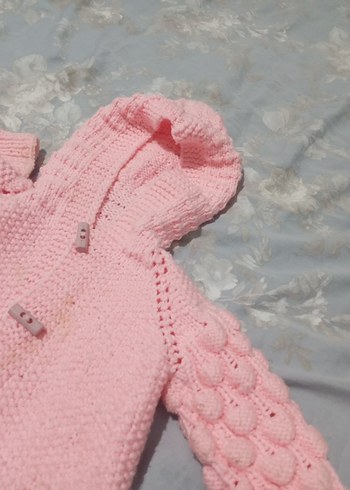 LC Waikiki Kız Çocuk Pembe Örgü Hırka