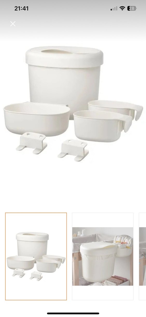 Beyaz Bebek Alt Değiştirme seti - Görsel 5