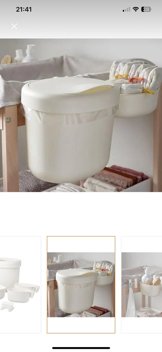 Beyaz Bebek Alt Değiştirme seti - Görsel 4