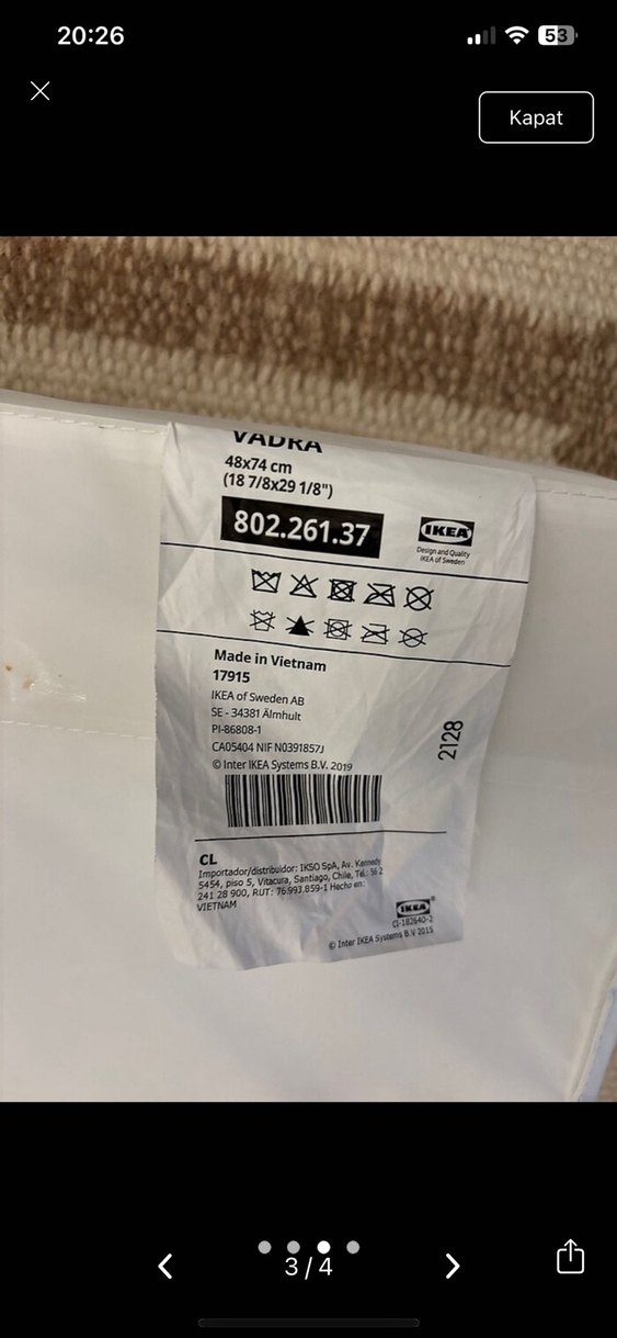 Alt değiştirme ünitesi minderi&kılıfı - Görsel 2