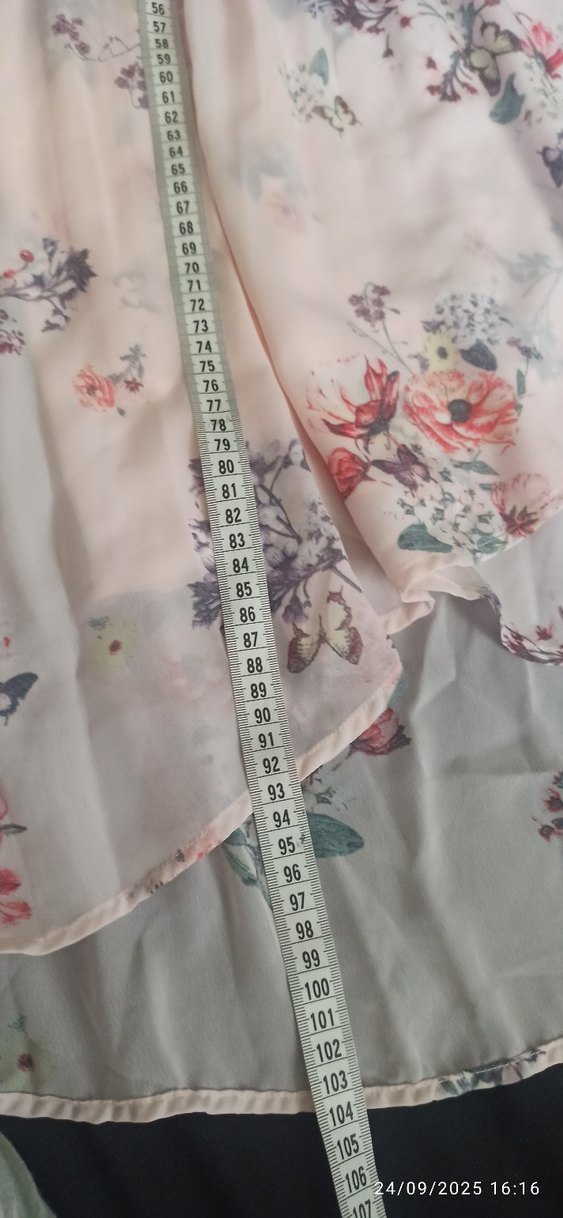 Kız Çocuk Pembe Bohem Desenli Kolsuz Elbise - Görsel 5