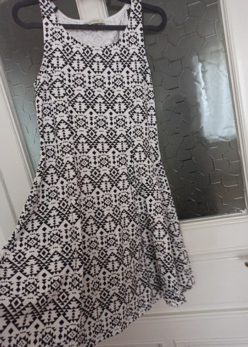 Bohem bisiklet Yaka Dantel Detaylı Midi Elbise - Görsel 8