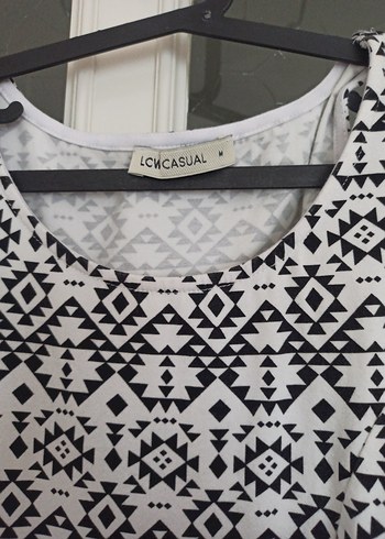 Bohem bisiklet Yaka Dantel Detaylı Midi Elbise - Görsel 9