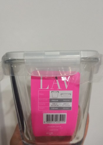 silikon Kapaklı Cam Saklama Kabı - Görsel 2