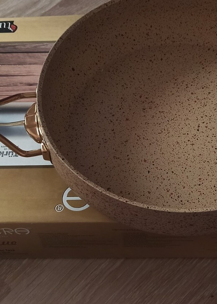 Bonera saplı derin tava - Görsel 5