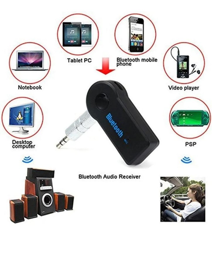 aux Bluetooth Kablosuz Araç Kiti - Görsel 2