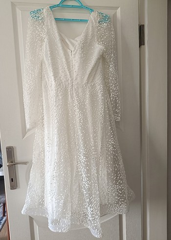 simli nikah elbisesi - Görsel 2