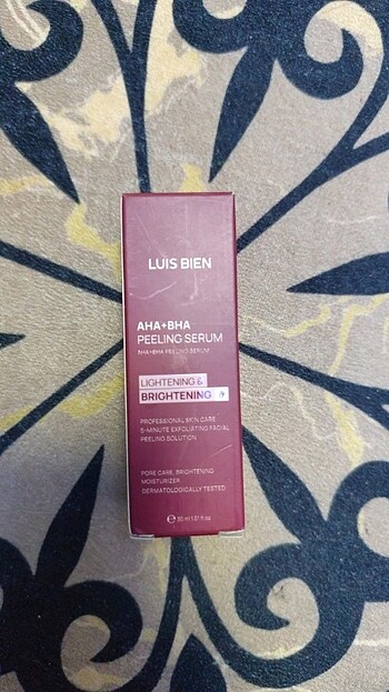 Luisbien kırmızı peeling serum 