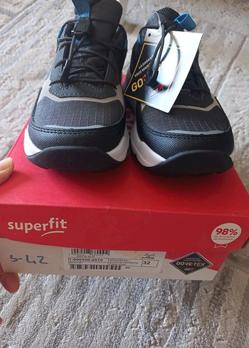 Superfıt Superfit Gri Erkek Çocuk Spor Ayakkabı Velcro