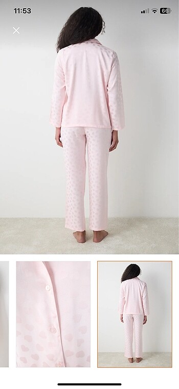 m Beden Pijama takımı