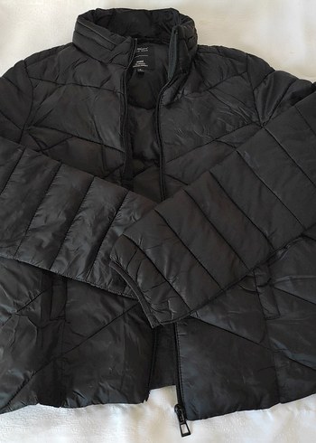 Mavi Jeans Siyah Fermuarlı Kadın Mont