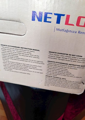 Diğer Netlon 7 Parça Kahverengi Tencere Seti