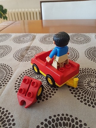 diğer Beden Orjinal Legoduplo araba ve oğlan
