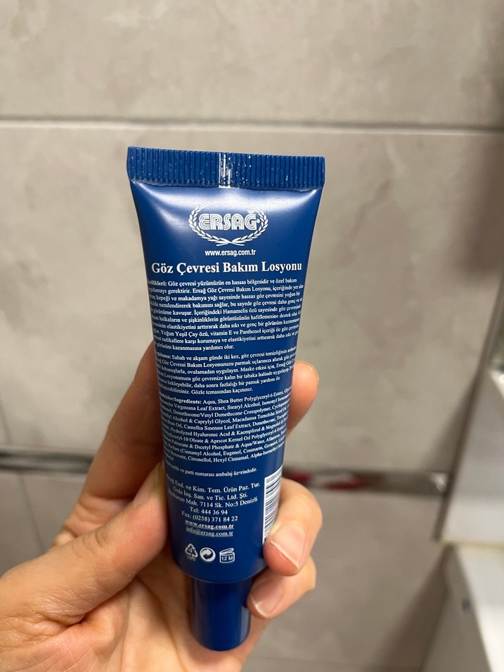 Ersağ Göz Çevresi Bakım Losyonu 50 ml - Görsel 4