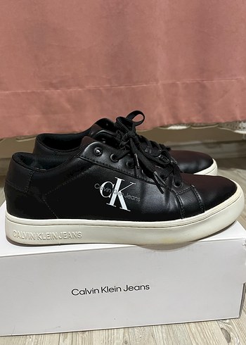 Calvin Klein Siyah Bağcıklı Erkek Spor Ayakkabı