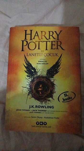 Harry potter ve lanetli çocuk