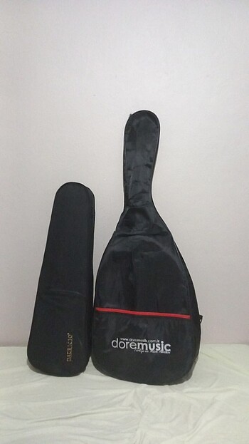 Kullanılmamış gitar ve keman