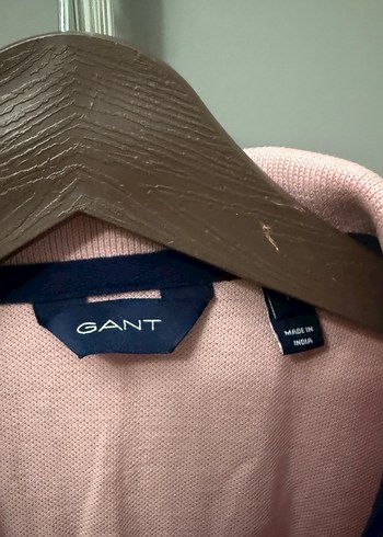 GANT mark Kızlar İçin Pembe Kısa Kollu Polo Tişört - Görsel 5