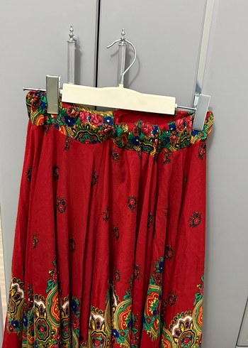 Renkli Bohem Kadın etek - Görsel 4