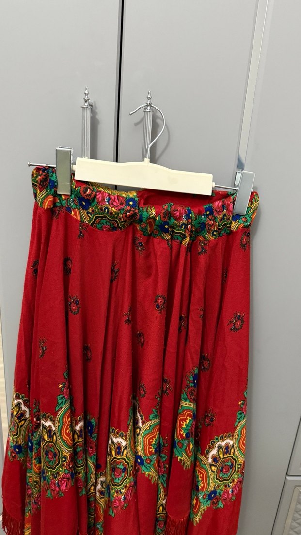 Renkli Bohem Kadın etek - Görsel 4