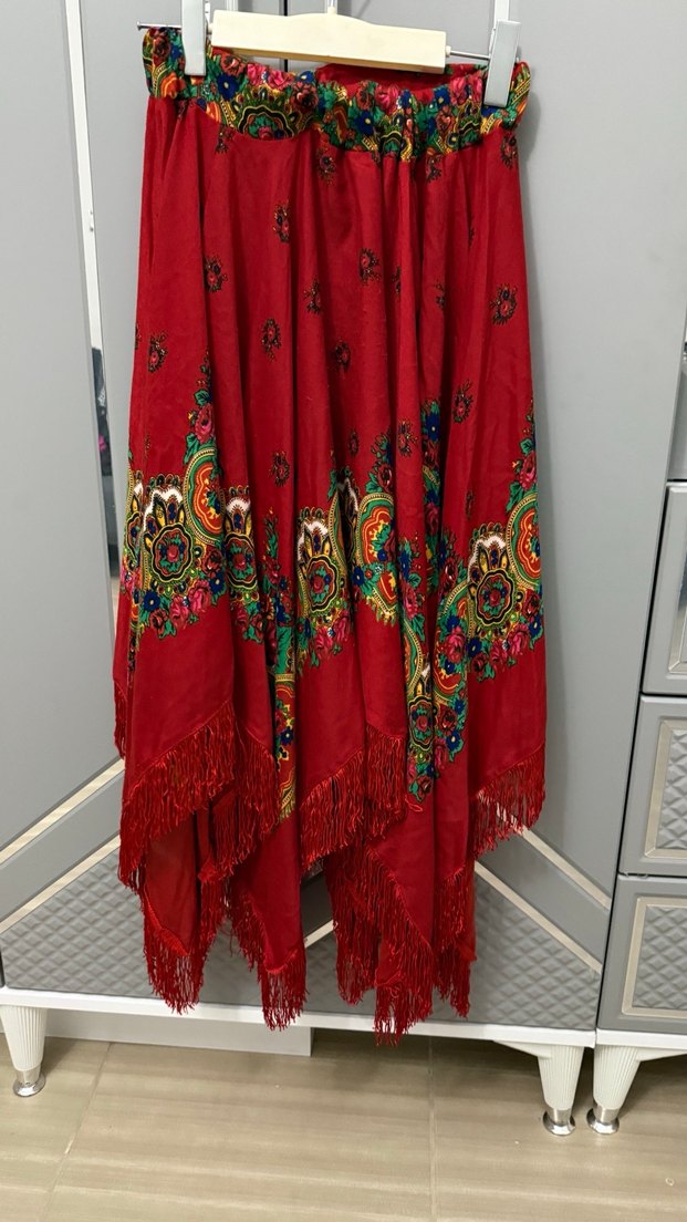 Renkli Bohem Kadın etek - Görsel 2