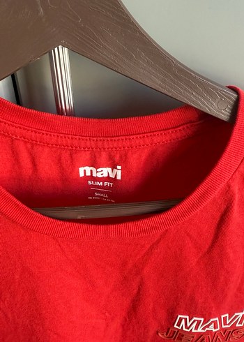 Mavi Kırmızı Erkek Kısa Kollu Tişört - Görsel 2