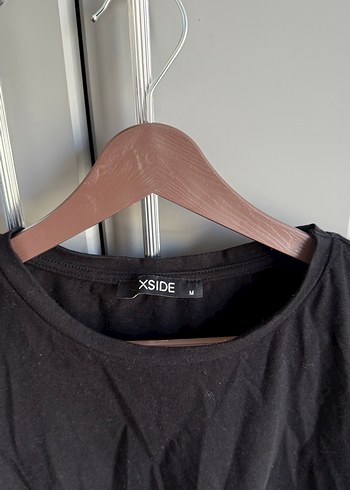 Siyah Baskılı Hamile Tişörtü XSIDE - Görsel 3